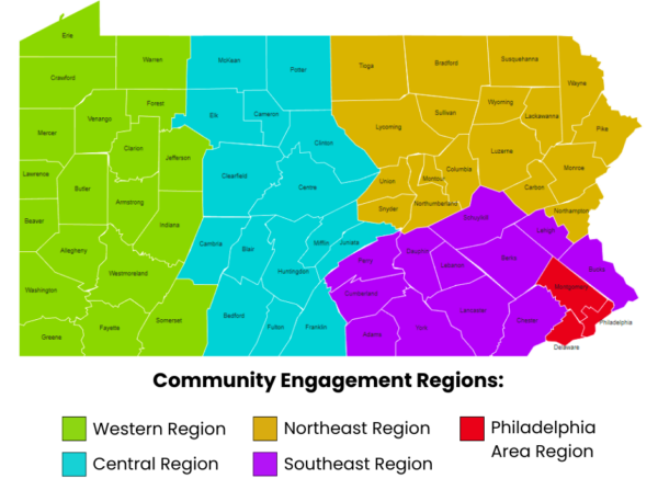 Community Engagement Regions
